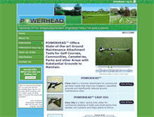 Tablet Screenshot of powerhead.com